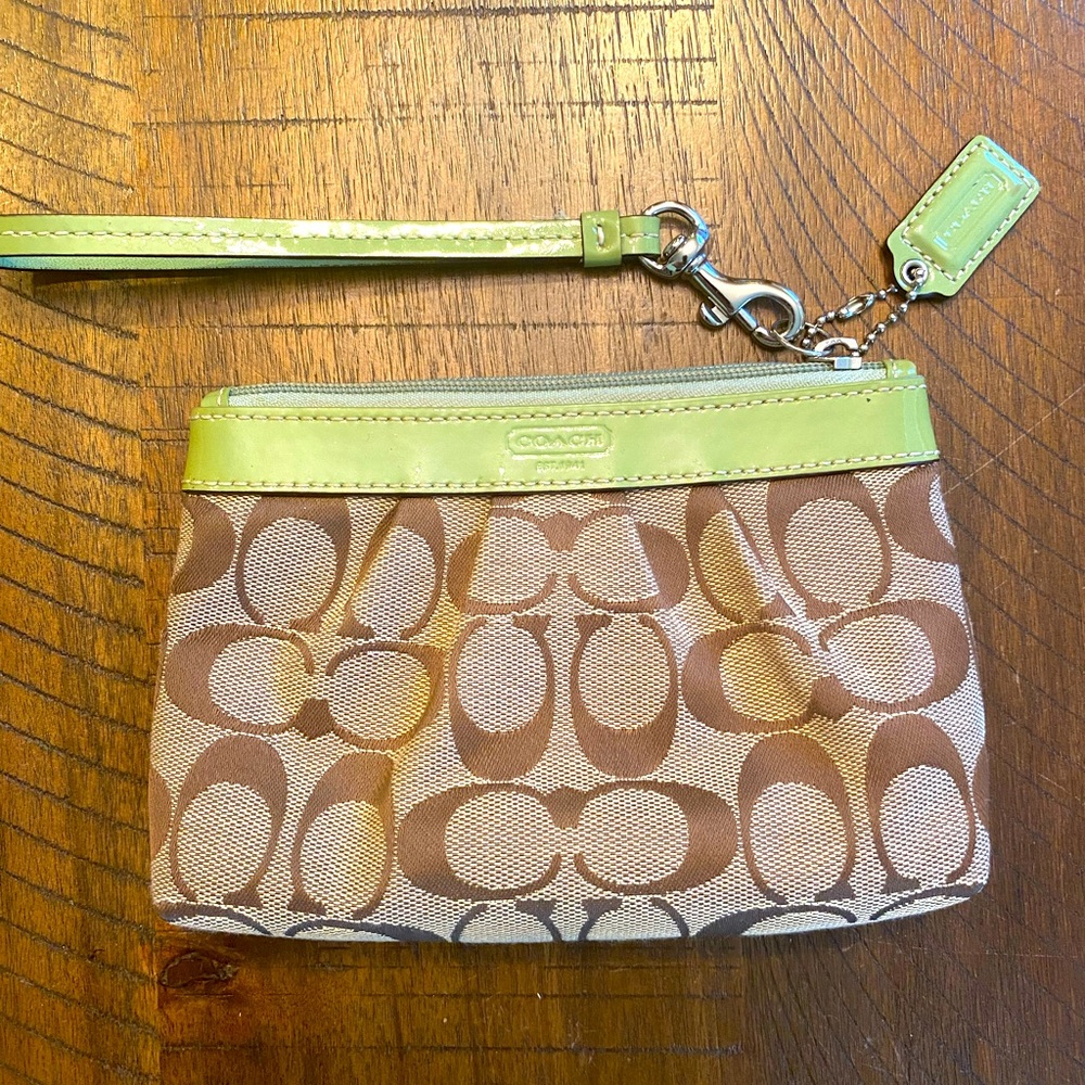 Coach wristlet